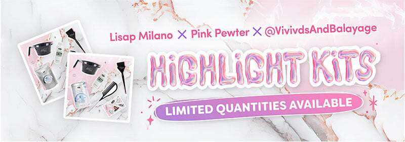 Lisap Milano Collaborates With Hair Accessory Pink Pewter, To Release Special Edition Highlighting Kits Endorsed By Pro Stylist: Stephanie Brown