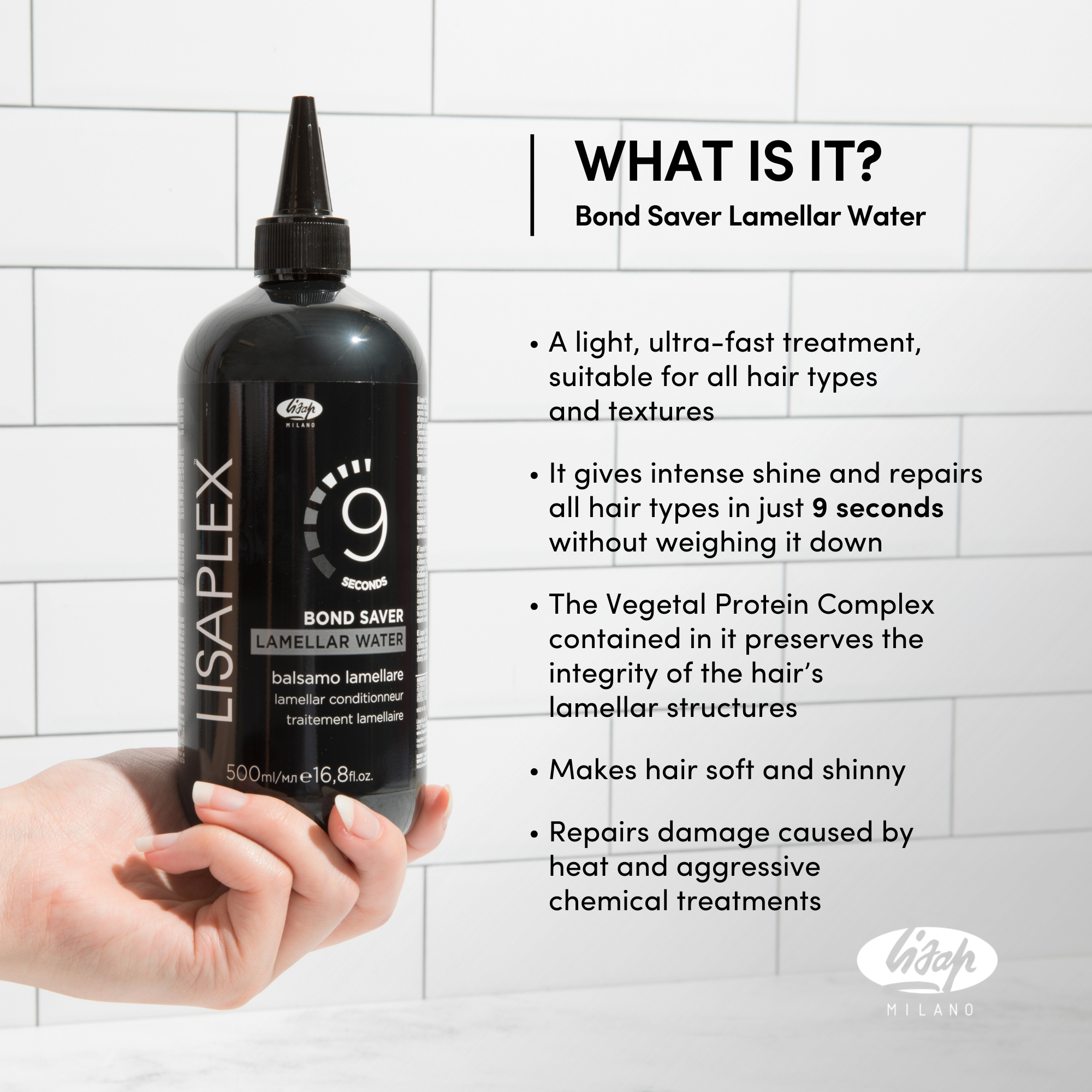 Lisaplex Lamellar Shampoo & Water Set