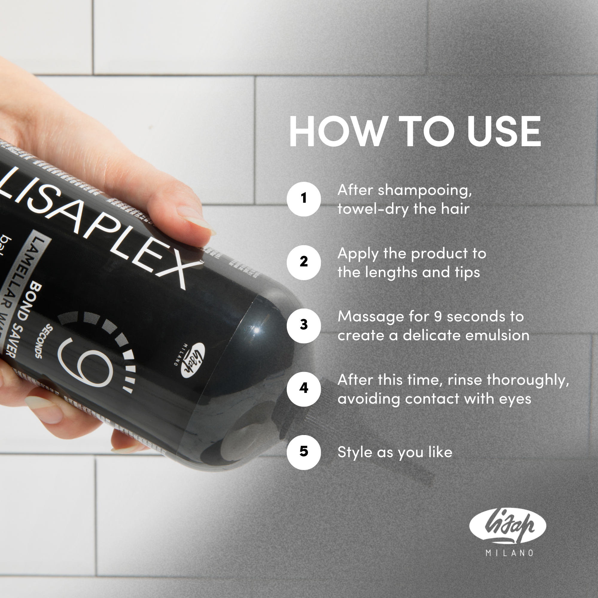 Lisaplex Lamellar Shampoo & Water Set