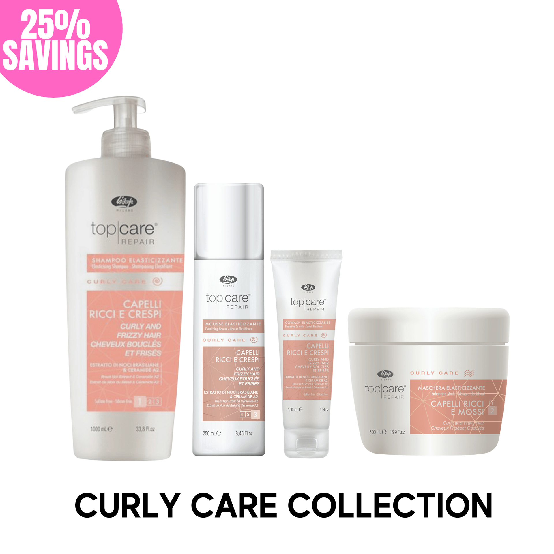 Top Care Repair Curly Care Mousse