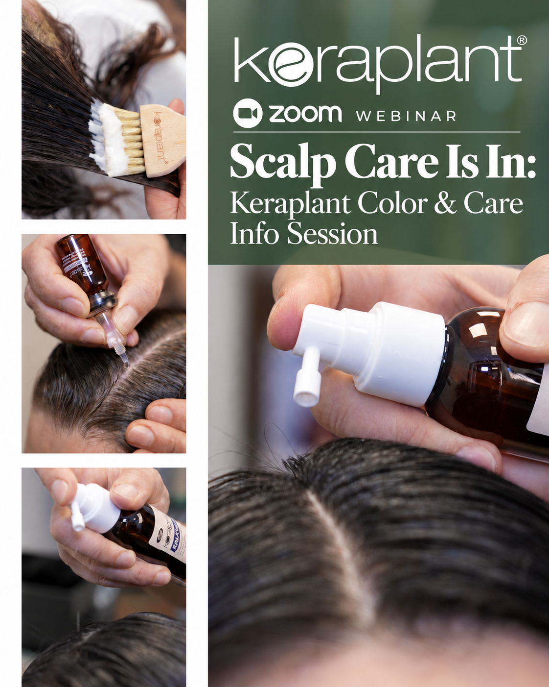 Scalp Care Is In: Keraplant Color & Care Info Session